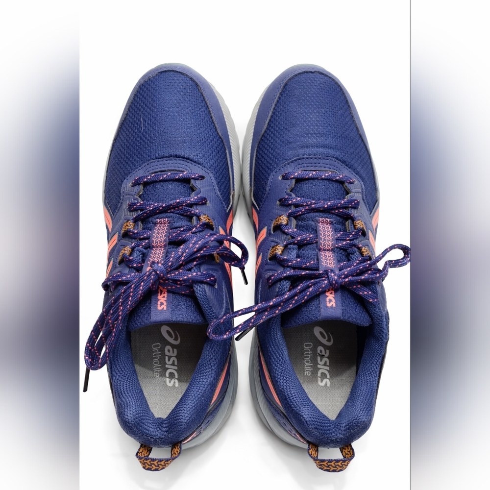 ASICS Gel Venture 9 Indigo Blue/Papaya Women Size 9 New in Box Walking Running - Picture 5 of 7